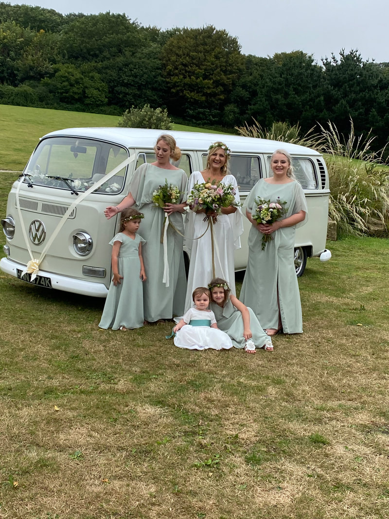 vw wedding cars Cornwall